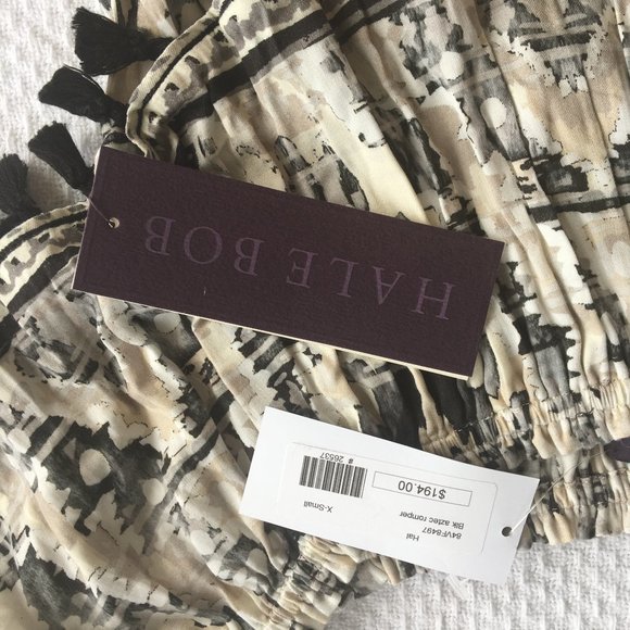 HALE BOB Women’s Olga tiered Aztek boho playsuit size XS - NWT - Picture 6 of 8